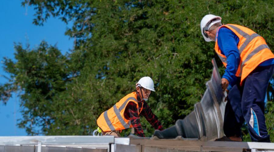 Professional metal roof installation in Elkport, IA
